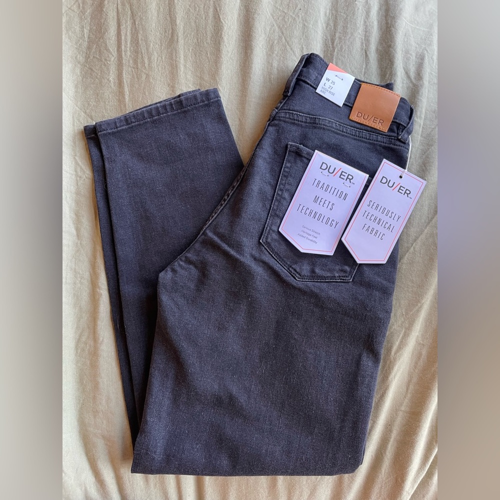 NWT Duer High Rise Arc Jeans 25x27